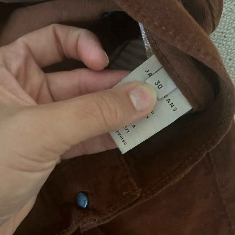 James Jeans corduroy hunter high rise jeans - Picture 5 of 5